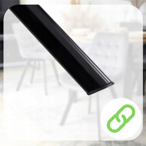 Krzesło Tapicerowane Welurowe Do Jadalni Salonu Loft Pikowane Szare na Arena.pl