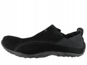 Campus Półbuty damskie - Trainers Lady - rozmiar 39 - czarne, skóra, zamsz