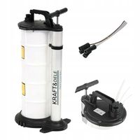 Ręczna odsysarka wysysarka do oleju 9l 3 sondy kraft&dele KD1199