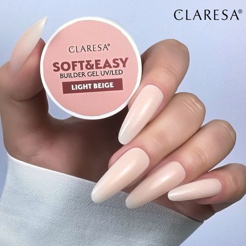 Claresa żel budujący Soft&Easy gel light beige 45g na Arena.pl