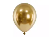 Balony Glossy złote 46 cm 5szt
