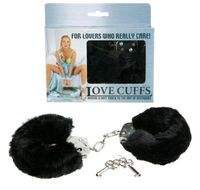 Metalowe Solidne Kajdanki Z Futerkiem - Love Cuffs