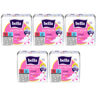 Podpaski ze skrzydełkami ultracienkie oddychające Bella Rose ZESTAW 50 szt