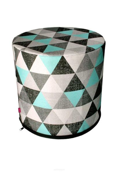 Pufa dekoracyjna Triangles zdjęcie 2