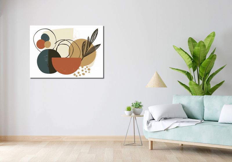 Obraz 100x70cm Kolaż Roślin zdjęcie 2
