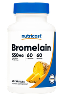 NUTRICOST Bromelain 550 mg - Bromelaina (60 kaps.)