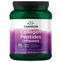 SWANSON Peptydy kolagenowe - bez smaku (560 g)