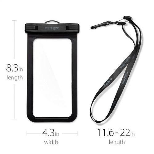 Spigen A600 Universal Waterproof Case Black na Arena.pl