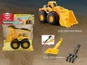 Zestaw do piasku + spychacz zdjęcie 1