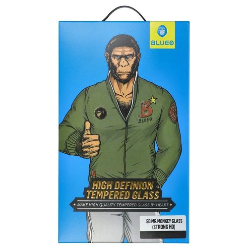 Szkło Hartowane 5D Mr. Monkey Glass - Apple iPhone XR czarny (Strong HD) na Arena.pl