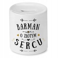 Dla Barmana Skarbonka Na Urodziny Na Prezent Z Nadrukiem Ze Zdjęciem