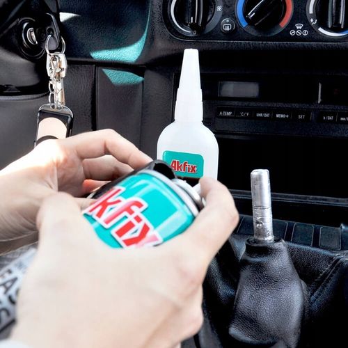 Klej cyjanoakrylowy z aktywatorem 65g +200ml Akfix na Arena.pl