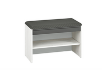 Szafka Na Buty Otwarta 70 cm Sosna Śnieżna + Antracyt HYDRA ML