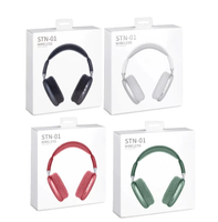 Słuchawki bezprzewodowe bluetooth Stereo zestaw słuchawkowy z mikrofonem