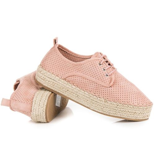 AŻUROWE ESPADRYLE NA PLATFORMIE Rozmiar - 40 na Arena.pl