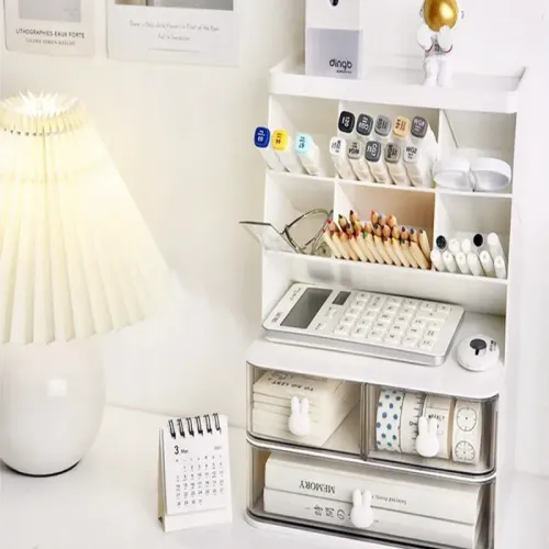 Szafka przybornik organizer na biurko półki na kosmetyki drobiazgi na Arena.pl
