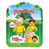 monchhichi feuillu i sylvus figurki 2pak 8cm