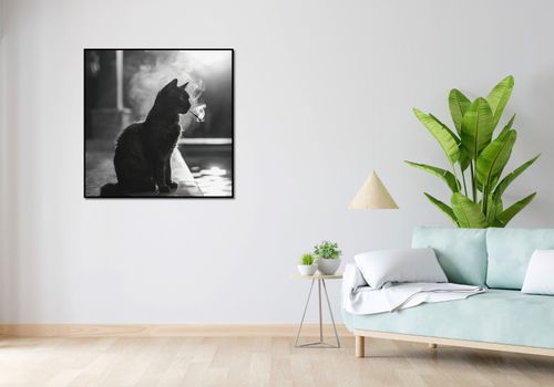 Plakat 90x90cm Kocia Przerwa na Arena.pl