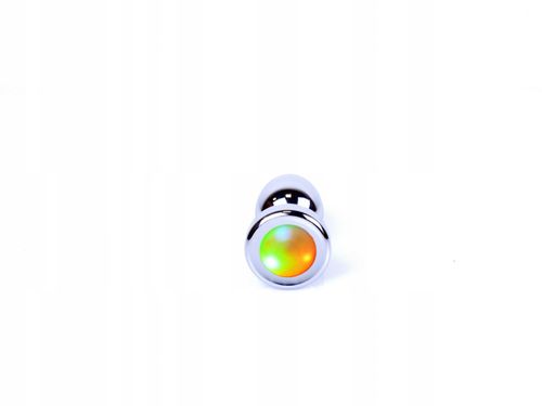 Srebrny Korek analny Disco Flashlight na Arena.pl