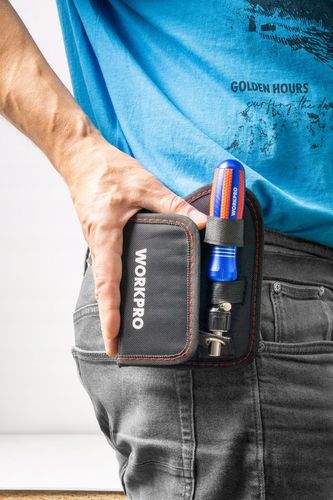 ZESTAW 24 BITÓW Z GRZECHOTKĄ WORKPRO W021183 PREZENT DLA NIEGO na Arena.pl