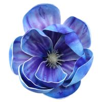 Magnolia wyrobowa pianka 9 szt. niebieska