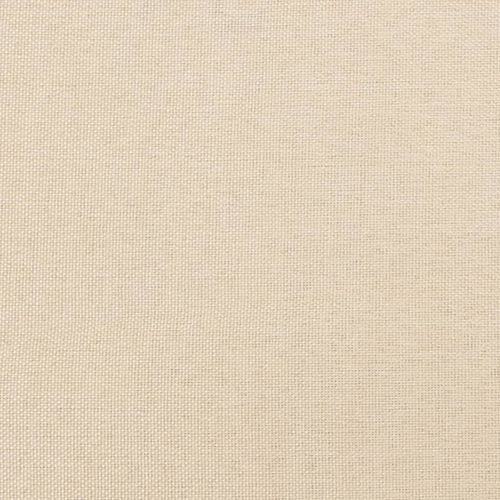 Zagłówek uszak, kremowy, 103x16x118/128 cm, tkanina na Arena.pl