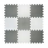 DUŻA MATA PIANKOWA 100x100 GRUBA PUZZLE PIANKA EVA DYWAN KONTRASTOWE