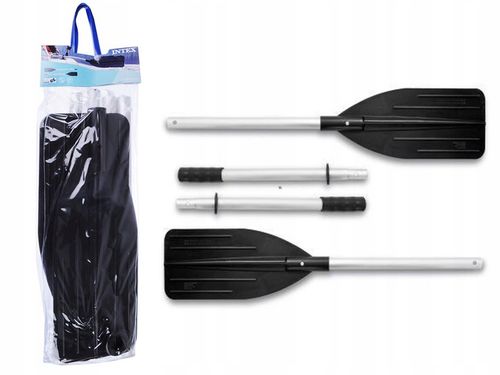 2X WIOSŁO ALUMINIOWE WIOSŁA SKŁADANE DO PONTONU ŁÓDKI 137CM INTEX na Arena.pl