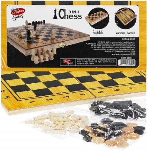 gra szachy drew 23x12x4 mc game fol 96 na Arena.pl