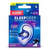 Zatyczki do uszu do spania ALPINE SleepDeep rozmiar M/L kolor biały