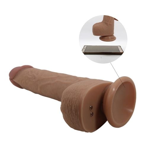 Pretty Love - Tommy 8,9'' Light Brown, 3 Vibration Functions 3 Thrusting na Arena.pl
