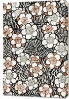 Obraz 60x90cm Floral Pattern, Bijutsukai Japoński Vintage