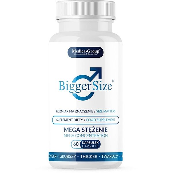 Medica-Groups - BiggerSize 60 kaps zdjęcie 2