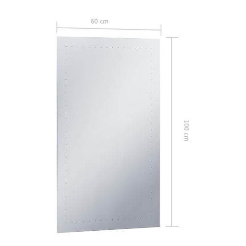 LUSTRO ŁAZIENKOWE ŚCIENNE LED 60 x 100 cm na Arena.pl