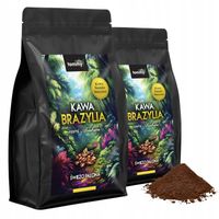 Tommy Cafe Kawa Mielona 100% Arabica Brazylia 500g Zestaw 2 szt.