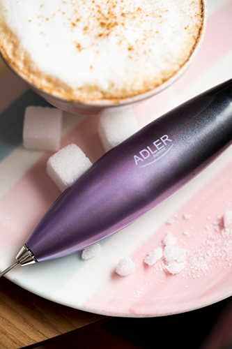 Spieniacz Do Mleka Z Mieszadłem I Stojakiem ADLER AD 4499 na Arena.pl