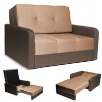Kanapa TOP 2 fotel amerykanka BAHAMA 6+8 plecionka wygodna PRODUCENT