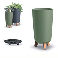 Doniczka okrągła na nóżkach GRACIA TUBUS SLIM DGTL240