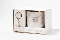 KUBEK BRELOK PUPIL PIES ZESTAW NA PREZENT DLA NIEJ UNIKALNY WYJĄTKOWY