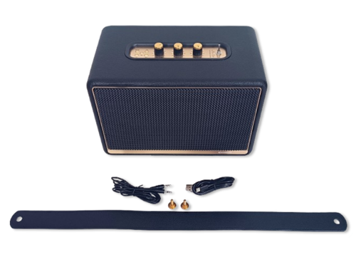 Przenośny głośnik RETRO 30W +10W - Radio FM, BT na Arena.pl