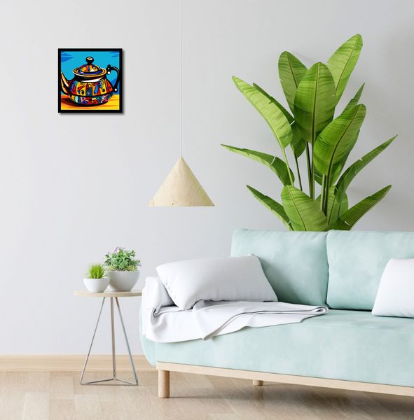 Plakat 30x30cm Może Herbatki? zdjęcie 4