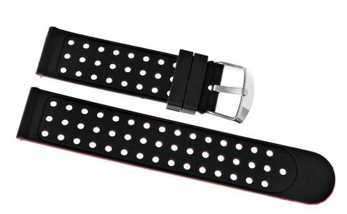 Pasek silikonowy CZERWONY U12-20-3 na Arena.pl