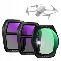 Zestaw Filtrów 3w1 Polaryzacyjny CPL Szary ND ND8 ND16 do DJI AIR 3S K&F