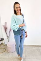 Spodnie Jeansowe Damskie Rurki Denim L