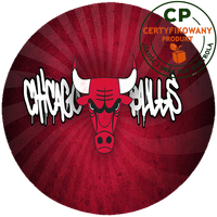 Opłatek na tort Chicago Bulls