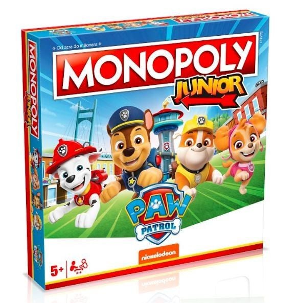 Gra Monopoly Junior Psi Patrol zdjęcie 1