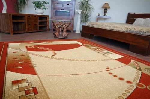 Dywan DIAMOND 5742 terakota na Arena.pl