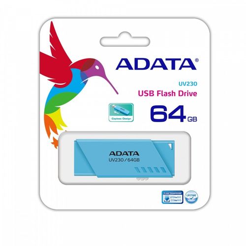 Adata UV230 64GB USB2.0 Niebieski na Arena.pl