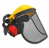 REIS Osłona twarzy siatkowa z nausznikami uni