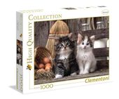 ND17_PU-6608 Clementoni Puzzle 1000el HQ Kotki 39340
